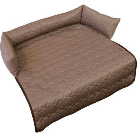 Coussin rafraîchissant pour chiens – Portable et lavable Coussin antidérapant réutilisable pour chiots chiens âgés de petite et moyenne taille pour maison, salon, bureau, jardin (1/5)