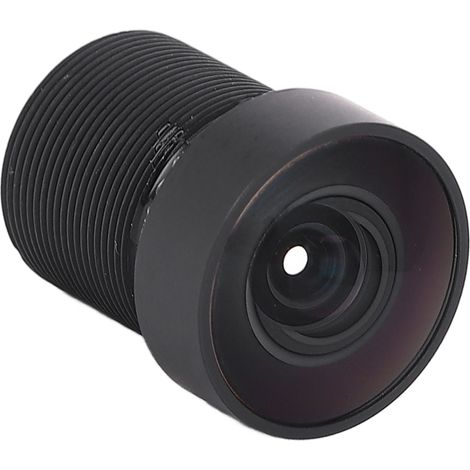 Objectif pour caméra de vidéosurveillance 5 MP 2,1 mm M12 universel à mise au point fixe, images nettes et haute définition pour caméra de sécurité (1/5)