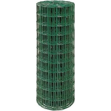 Vigor-Blinky 0056806 Rete Elettrosaldata Tipo Italia Plastificata 25 m altezza 60 cm maglia 75x60 mm diametro filo 2.10 mm colore Verde (1/3)