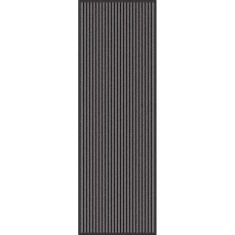 Tapis d'entrée noir, 60 x 180 cm, polypropylène (1/5)