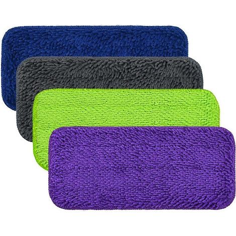 Pour les lingettes de rechange lavables Wet Jet Mop - Nettoyage à sec et humide -- (1/5)