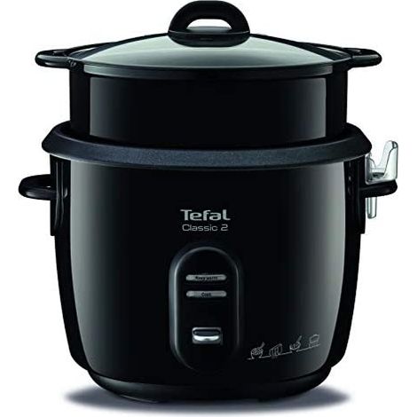 Tefal RK103811 Classic 2 cuociriso nero 5L