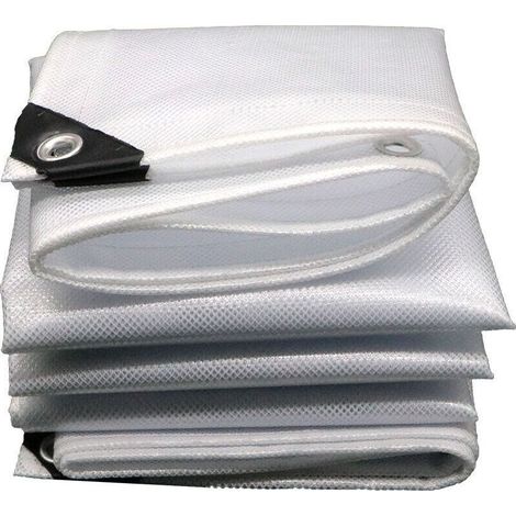 Bâches (Bricolage) - Bâche Armée De Protection 2x2m 230g/M² - Translucide / Transparente - Haute Résistance, Indéchirable Et Imperméable - Stabilisée Aux U.V - Bâche Armée Transparente 2 X 2m-RAPANDA (1/5)