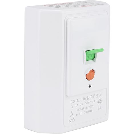 Interrupteur de protection contre les fuites de climatisation 32A 230V - Accessoires pour climatiseur (1/5)
