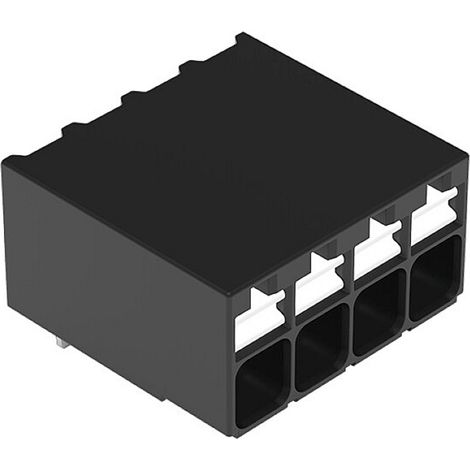 WAGO 2086-1224 Printklemme 1.50 mm² Polzahl 4 Schwarz 1 St. (1/3)