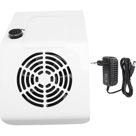 Aspiradora profesional para salones de belleza con 80 W, succión ajustable y bajo nivel de ruido, incluye 2 bolsas para polvo y cepillo (UE).