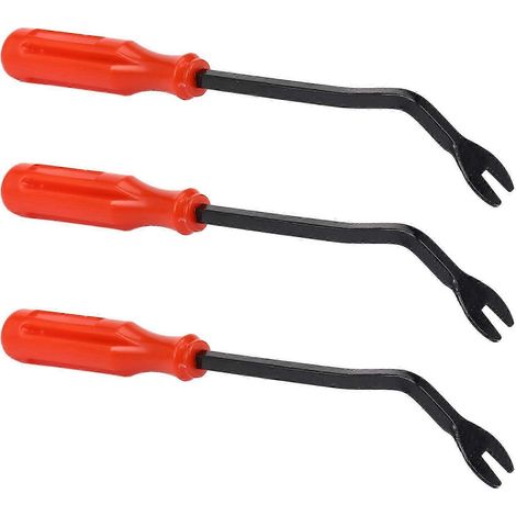 Outil de démontage 3X en forme de U pour clous, rivets et arrache-clous, tournevis, outil manuel, compatible avec les voitures et motos FDQ. (1/5)