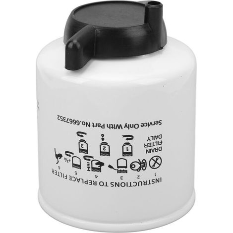 6667352, Installation Facile de Filtre à Carburant de Séparateur d\'eau pour Bobcat. (1/5)