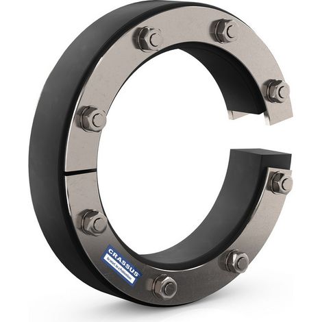CR Pressdg. Typ SD30-T, DN500,AD 0-475mm bis 2,5 bar, Dichtung: 30mm, EPDM / V4A (1/2)