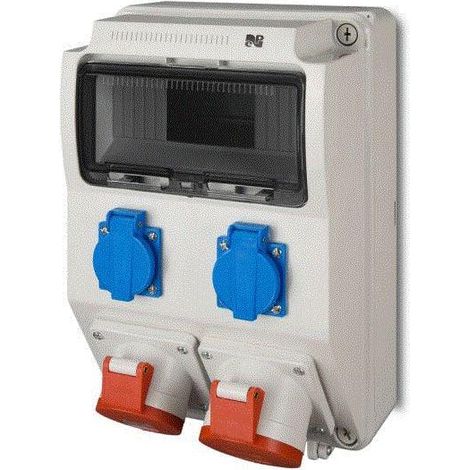 Elektro-plast Armoire électrique 9 modules IP44 chantier