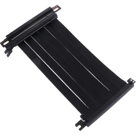 Rallonge flexible PCIe 3.0 x16 pour carte graphique, compatible avec les boîtiers PC. (1/5)