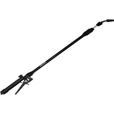 1 Lance télescopique, Laiton, Fibre de verre, Métal, Buse réglable, Poignée ergonomique, Pour produits agressifs