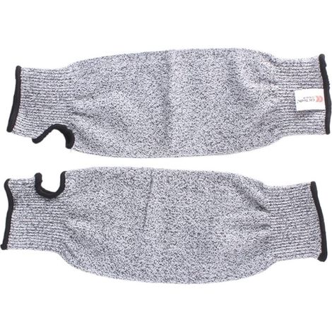Gants résistants aux coupures, Manchon de protection de bras de sécurité de travail en plein air manchon de protection de soudage Anti-coupure gants résistants couvre-bras de soudeurs résistants Coupe (1/5)