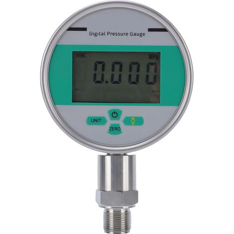 Manomètre numérique intelligent -1-1 bar, écran 4 pouces, connecteur fileté M20x1,5 pour l'industrie des machines de construction. (1/5)