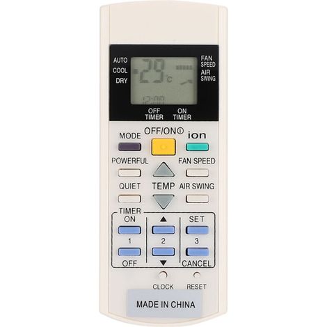 Replacement Air Conditioner Remote Control Compatible with A75C3299 and A75C2600