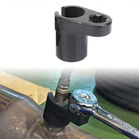 Outil anticorrosion pour le retrait des supports de sondes lambda, pour un entretien efficace des véhicules (1/4)