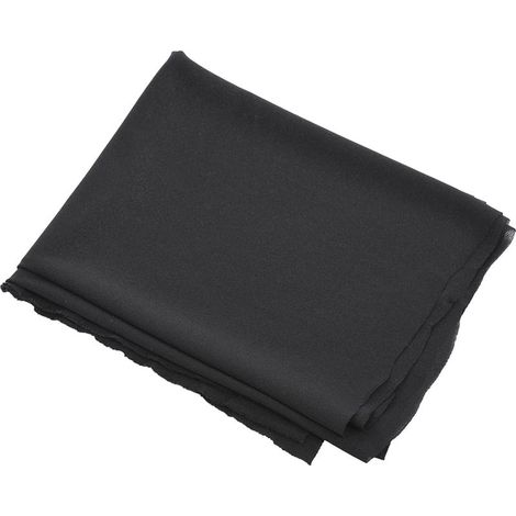 Tissu acoustique anti-poussière noir pour enceintes, 1.7m x 50cm, protection pour haut-parleurs stéréo