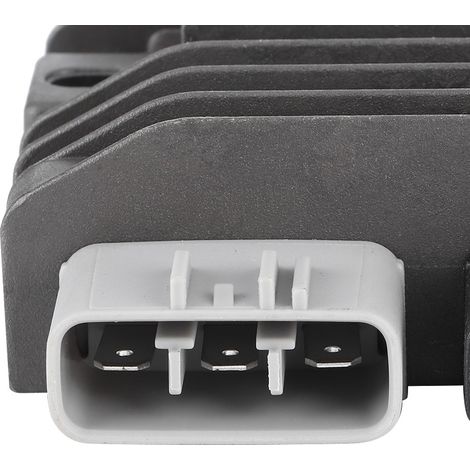 Redresseur 5 broches pour VTT/SSV Can-Am Commander 1000, RHINO 700/YXR 700, Honda TRX 500/YXR 700 et Kawasaki KVF 750 : références 4012941, 31600-HP0-A01, 21066-0022 et 21066-0008. (1/5)