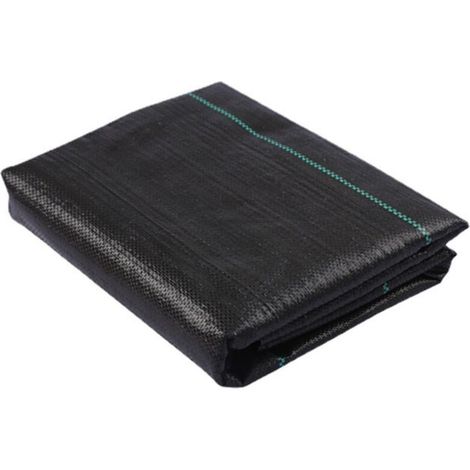 Geotextil 10 m x 2 m - Lámina geotextil reciclada, resistente a las malas hierbas, resistente a los rayos UV y permeable al agua.