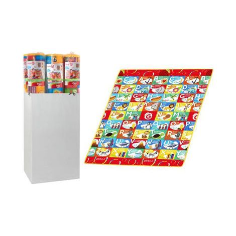 COLCHONETA ESPUMA PLANA 180X150X1CM 2 CARAS ESTAMPADOS