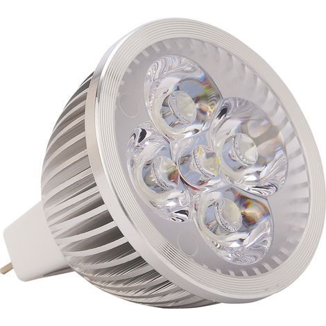 Spot de lampe LED MR16, projecteur 4W 12V, ampoules LED GU5.3, éclairage de maison 4000K (1/5)