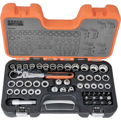 Bahco  Steckschlüsselsatz   53teilig S530T