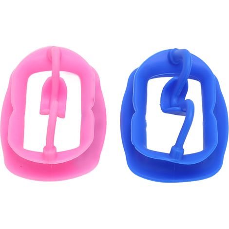 Lot de 2 écarteurs de joues en silicone, sûrs et réutilisables, pour le nettoyage à haute température et le blanchiment dentaire. (1/5)