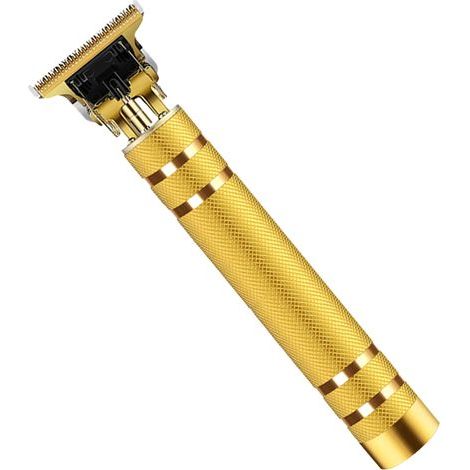 Tondeuse À Cheveux - Lame En T En Acier Au Carbone - Sans Fil Rechargeable - Autonomie 120 Min - Pour Hommes - Kit De Toilettage Électrique ×1