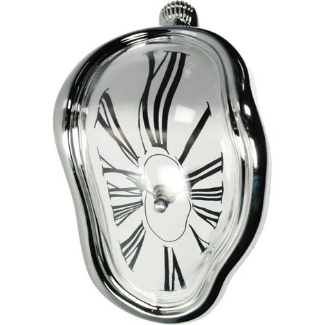Decorative Object/Corner Clock with Fade Effect/Dimensions: 18x12 cm (1/5)