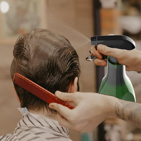 Flacone spray vuoto da 300 ml – flacone di lacca per capelli con grilletto (1/5)