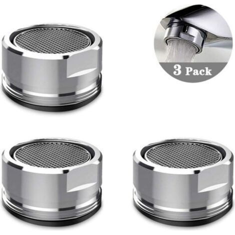 Mousseur Robinet M24. 3 pièces Filtre Accessoires robinet Diffuseur Filtre de Robinet Pour Cuisine et Salle de Bain (1/4)