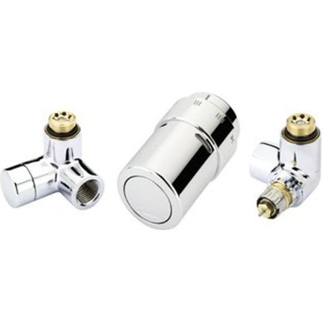 Kit X-TRA droit pour radiateurs ou décors- BLANC - DANFOSS - 013G4007 (1/4)
