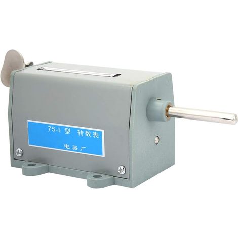 5-Digit Resettable Mechanical Counter for Machinery and Recording Instruments – Manual Counter for Accurate Counting and Repetitive Movements
