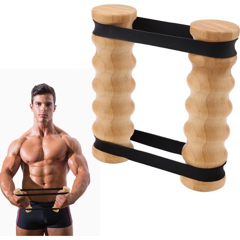 Widerstandsband für Übungen, tragbares Krafttrainingsgerät mit 8 verstellbaren Widerstandsbändern für ein komplettes Oberkörpertraining (Schultern, Rücken, Brust, Arme).