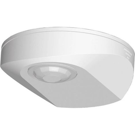 Grothe Detector de movimiento para montaje en superficie blanco 360 grados