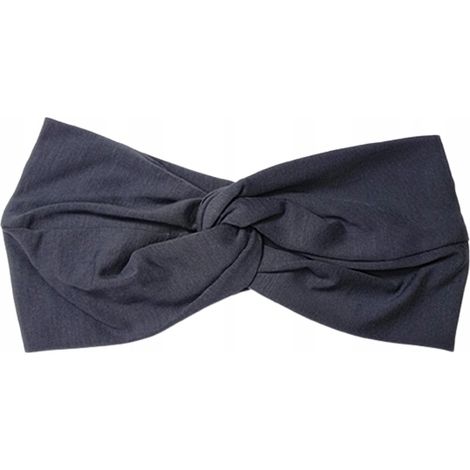 Bandeau élégant pour femme, gris cendré foncé 068, en bambou - forme profilée (1/5)