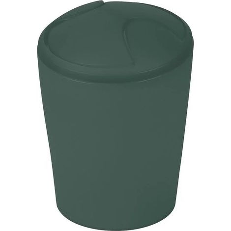 Poubelle à  bascule MOVE 5L Vert Foncé Spirella