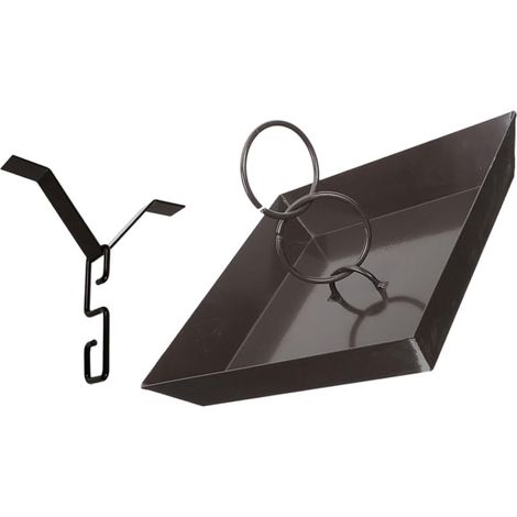 Chaîne de Pluie en Fer Pratique pour Gouttière Extérieure Jardin Bac Recueilleur et Crochet Suspendu Décoratif Fonctionnel pour Maison Terrasse Porche (1/5)