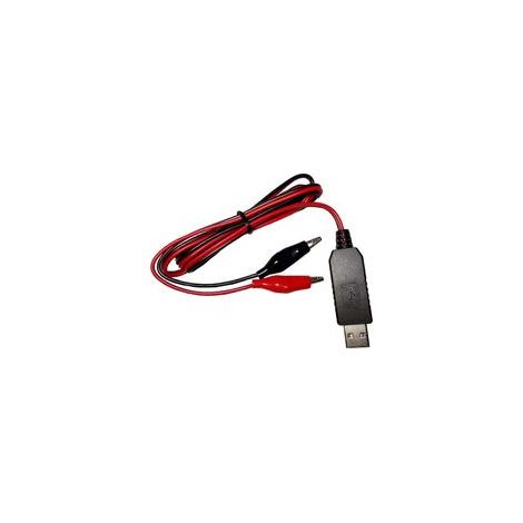 Convertisseur USB 5V vers 6V 9V 12V, convertisseur élévateur de tension, câble d'alimentation de remplacement - 12V