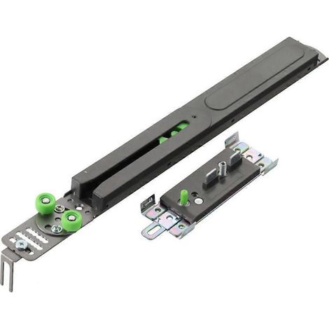 Amortisseur de porte coulissante de placard (1 pièce), poulie de rail de porte coulissante, dispositif anti-collision pour porte coulissante de placard (1/5)