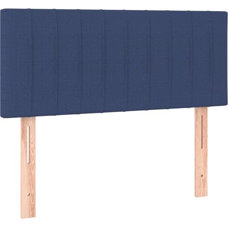 Maison Exclusive - Tête de lit Bleu 80x5x78/88 cm Tissu