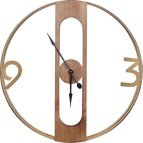Wanduhr MULHOUSE 50 cm Braun