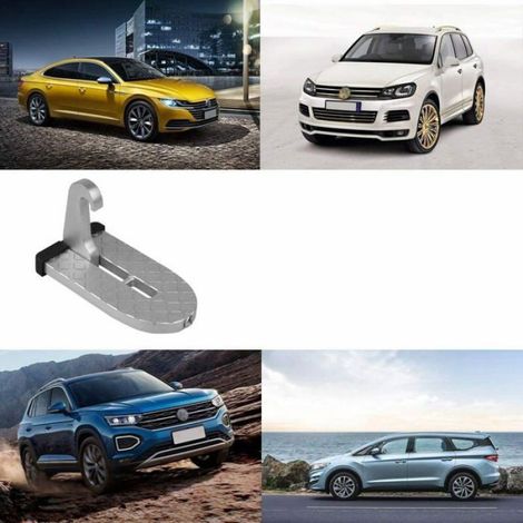 Pédale de voiture porte étape échelle pliante repose-pieds crochet de véhicule pédale accès facile aux accessoires Auto Étiquette (1/4)