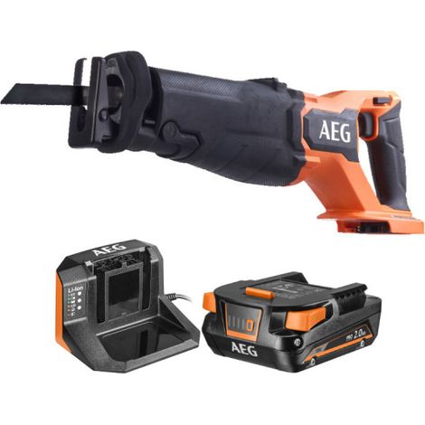Confezione Sega a nastro AEG - BUS18BL2-0 - 18V Brushless - 1 batteria 2.0Ah - 1 caricatore - SETL1820S