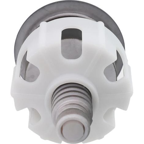 Bouton poussoir pour chasse d'eau, 38-49 mm, noir (1/5)