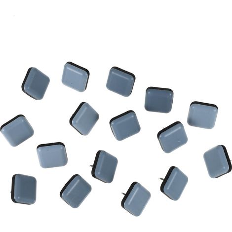 Patins de meubles pour parquets, carrés 25 x 25 mm à clouer (1/5)