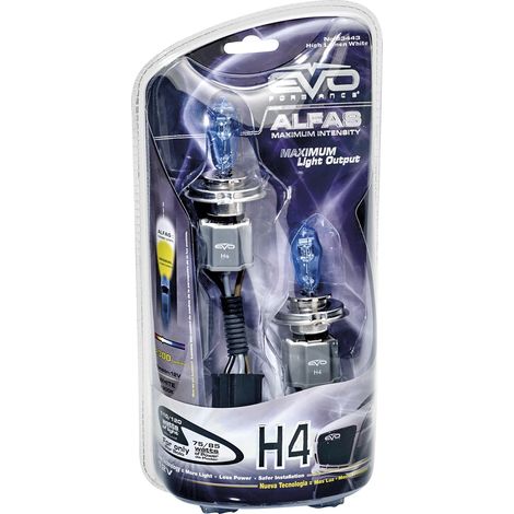 2 Ampoules H4 Alfas Maximum Intensity 4300K 7585W 110-120W - EvoFormance