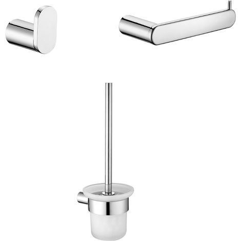 Ensemble d'accessoires MOON chromé (1/5)