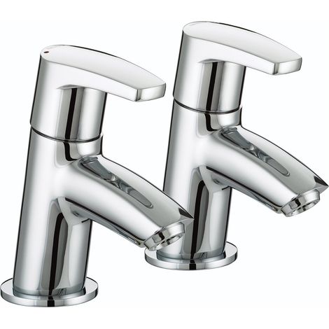Bristan Orta Modern Bath Taps - Chrome