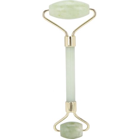 Rouleau de Massage Double Tête pour le Visage et le Corps - Soin Naturel Peau et Muscles (1/5)